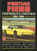 Pontiac Fiero Performance Portfolio 1984 - 1988