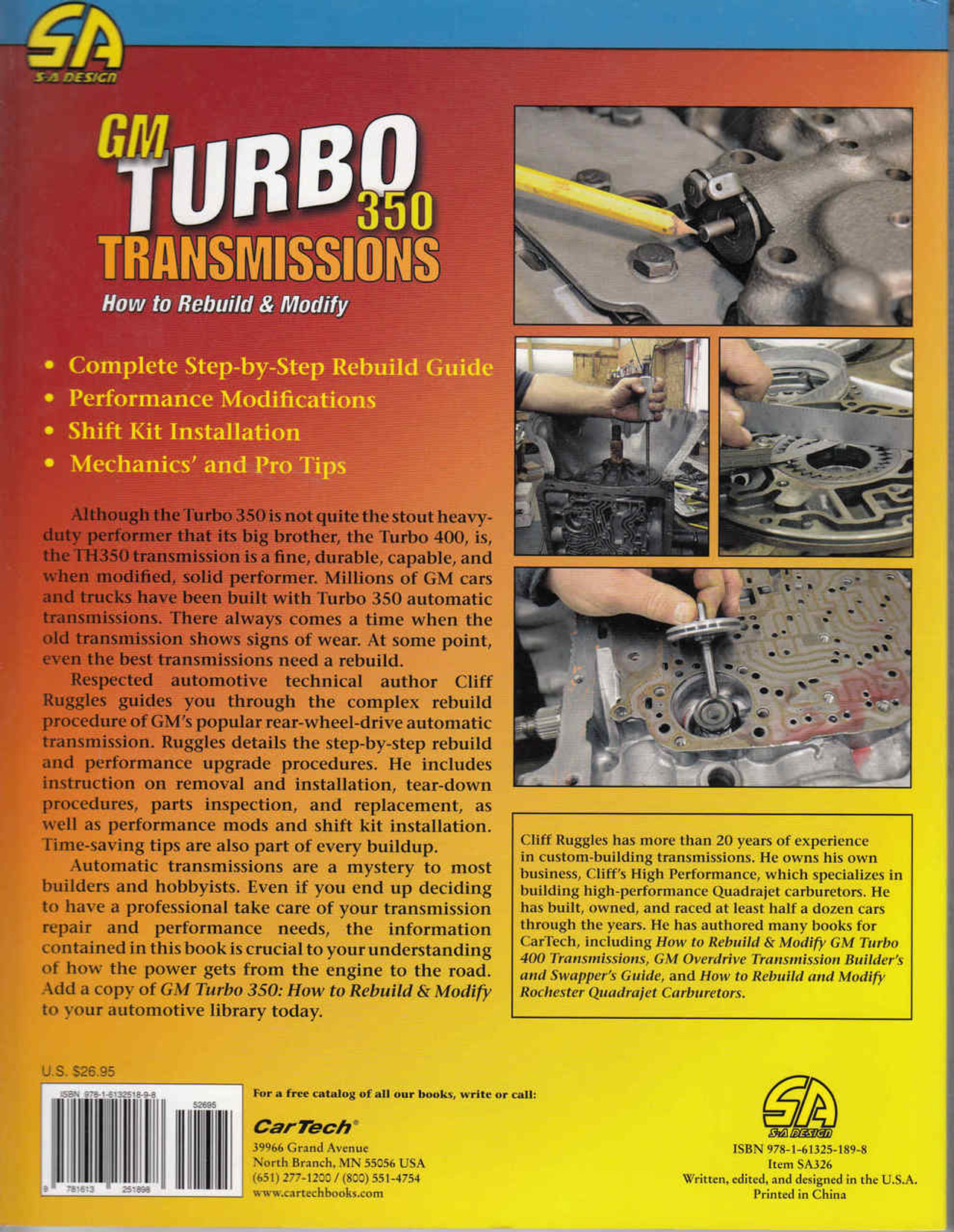 GM Turbo 350 Transmissions How to Rebuild & Modify