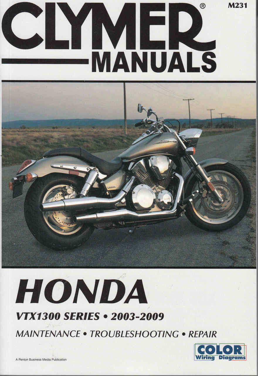 Honda Vtx1300 Series Motorcycle 2003 2009 Service Repair Manual