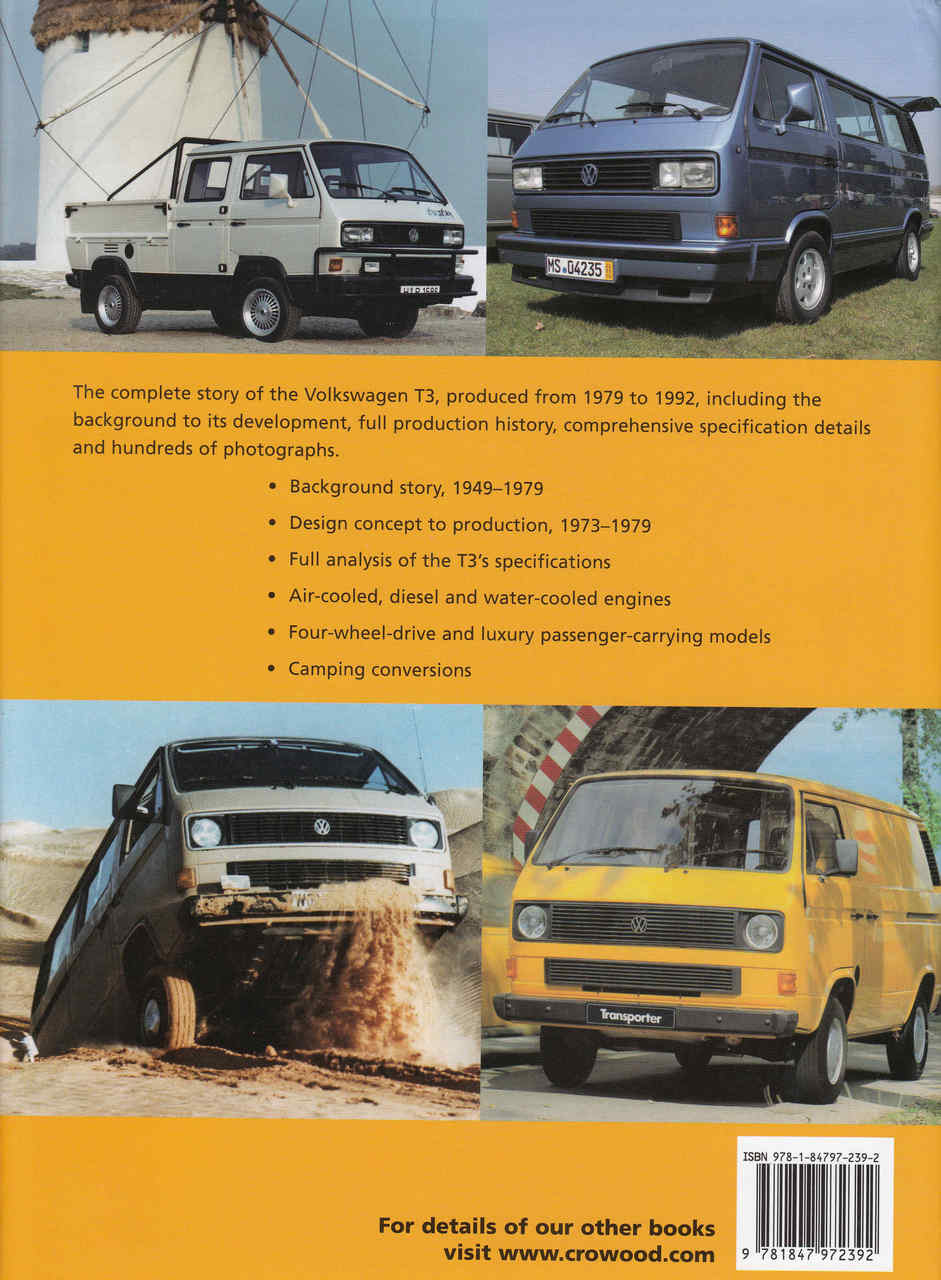 Volkswagen T4: Transporter, Caravelle, Multivan, Camper and Eurovan by  Richard Copping, Hardcover