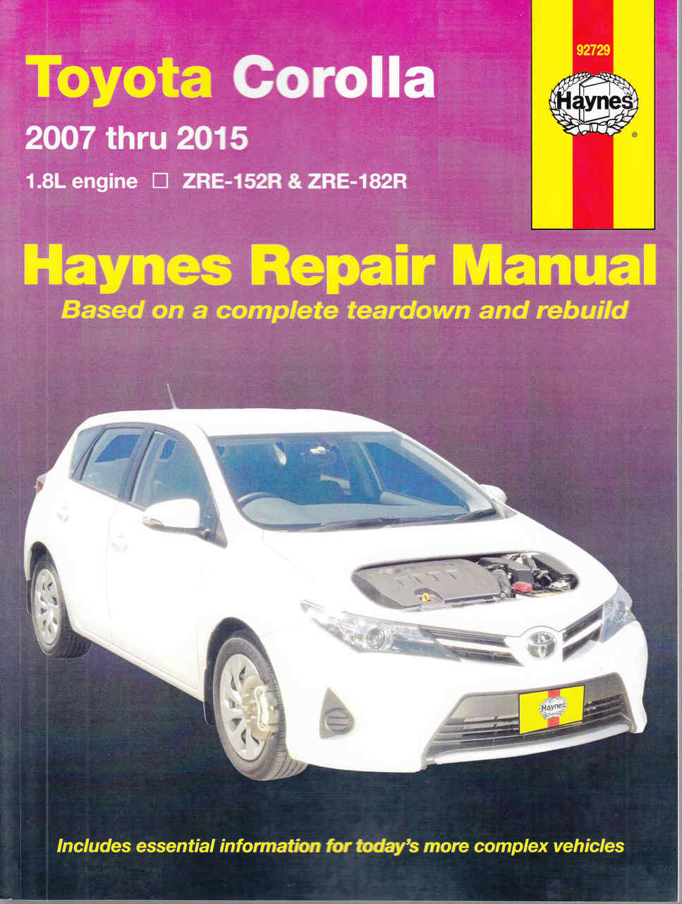 4aeeb0 2004 Toyota Corolla Haynes Manual Wiring Library