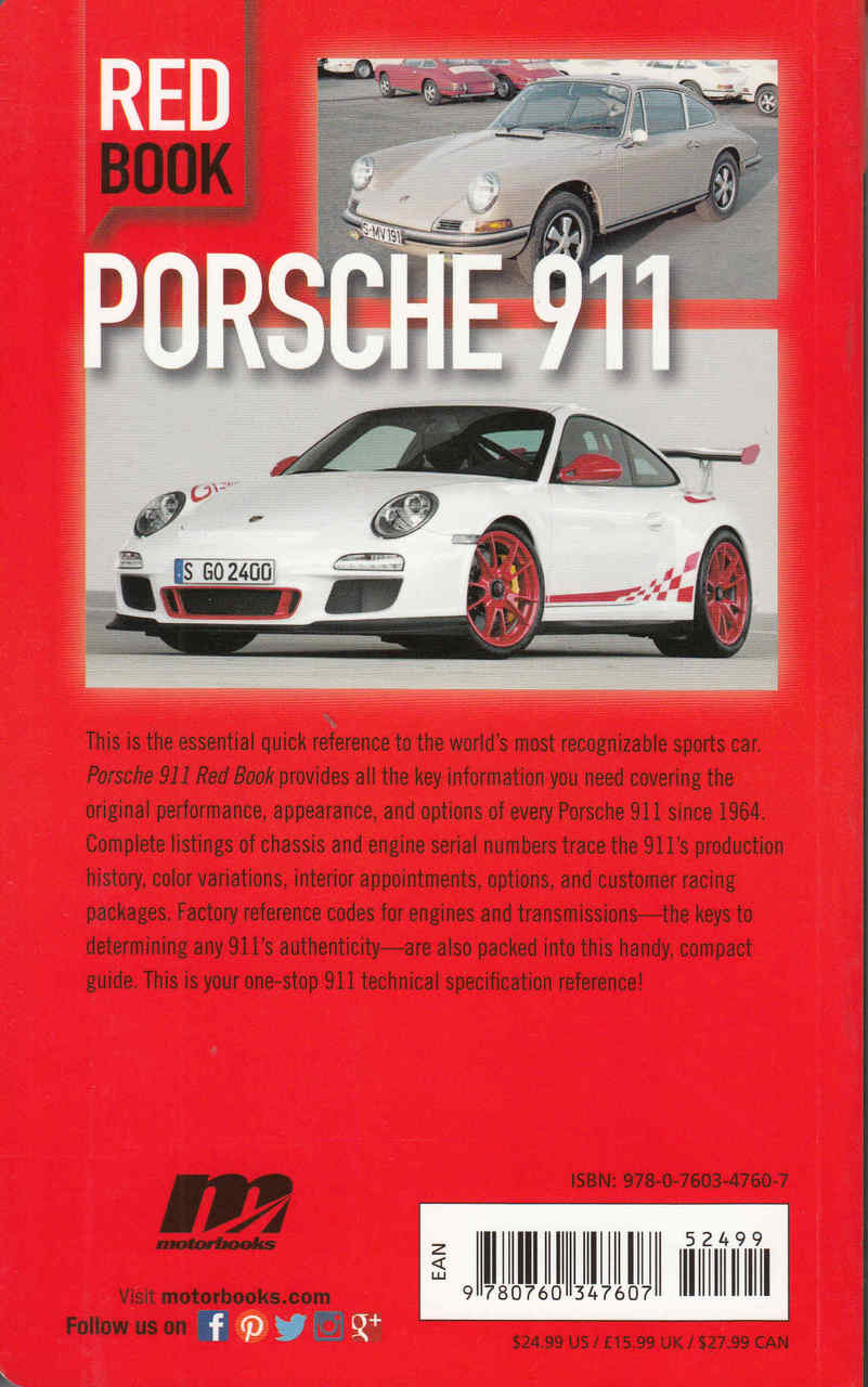 Porsche 911 Red Book - 3rd Edition