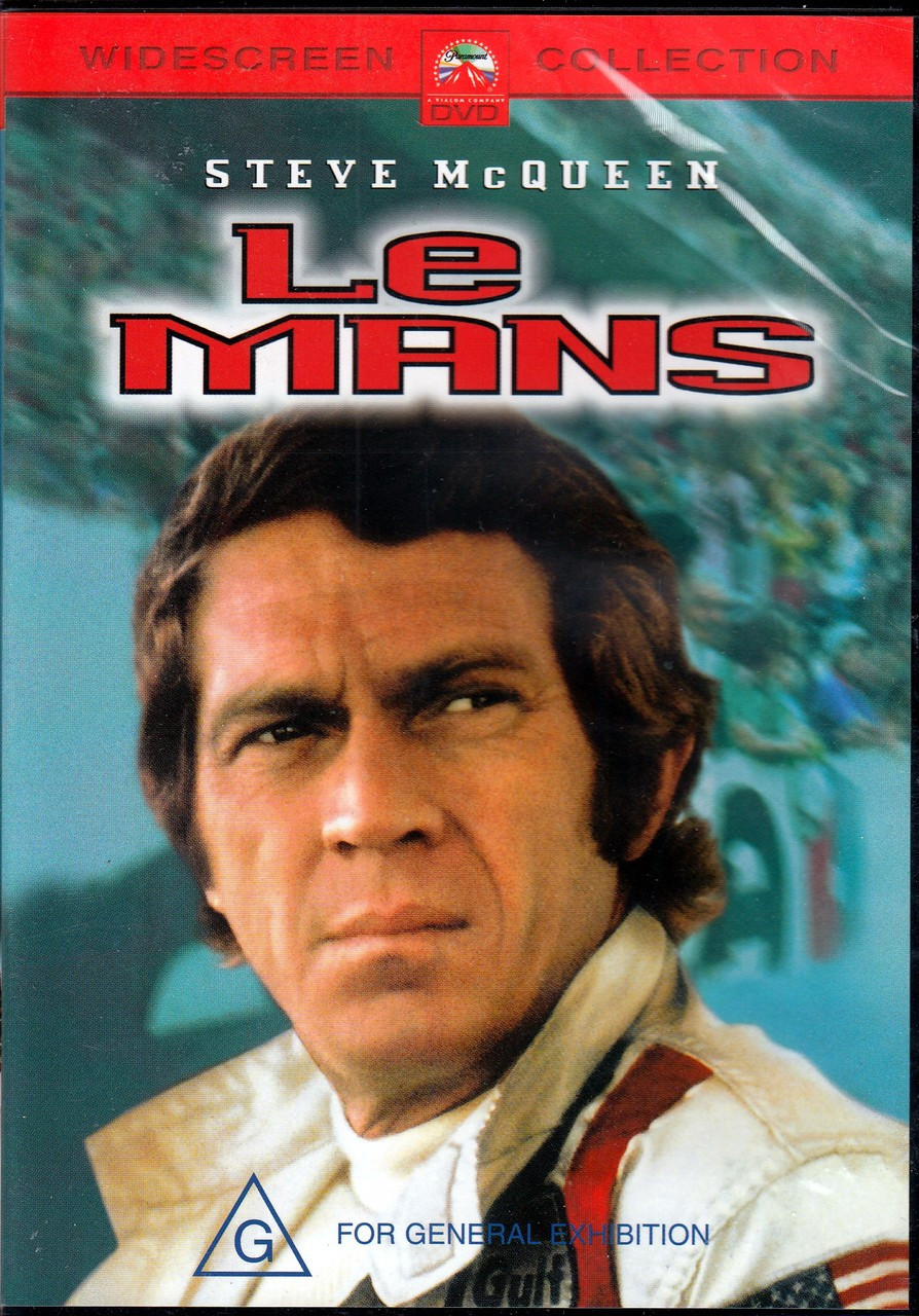 Steve McQueen Le Mans Movie DVD