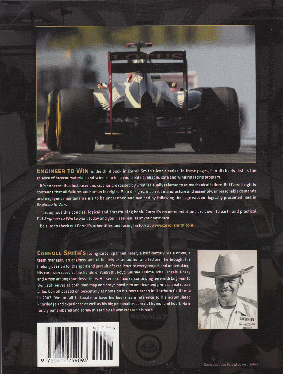 Engineer to Win - The Essential Guide to Racing Car Materials Technology  (Carroll Smith)