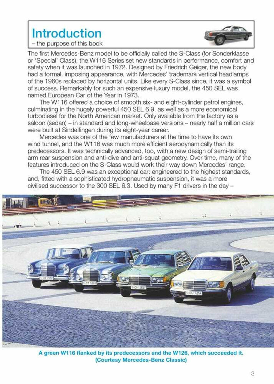 Mercedes Benz S-Class 1972-1980 (W116) - The Essential