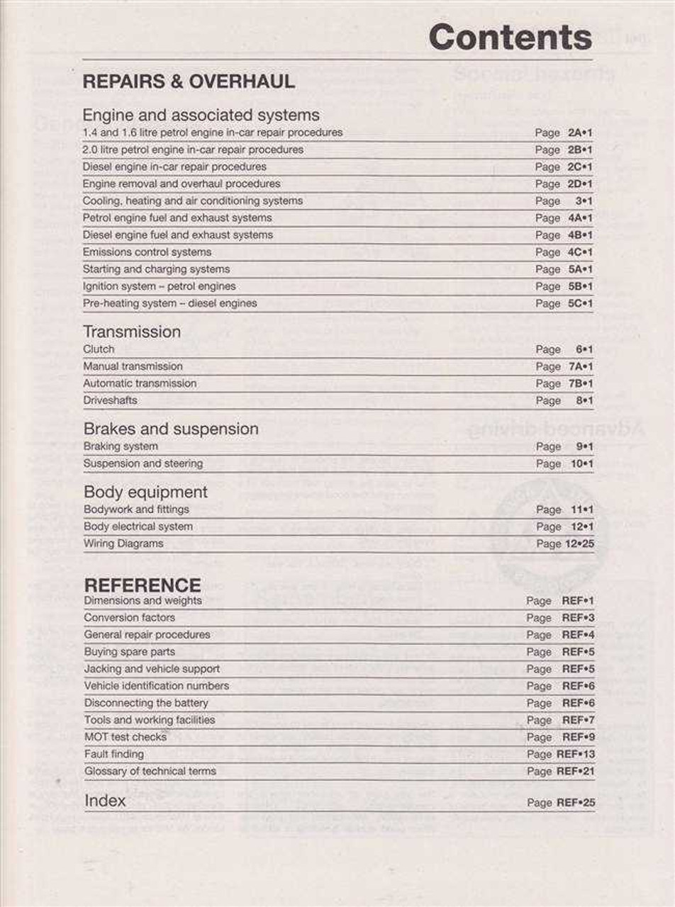Renault Scenic 2002 Wiring Diagram