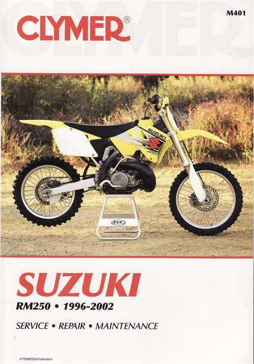 Suzuki Rm250 1996 2002 Workshop Manual