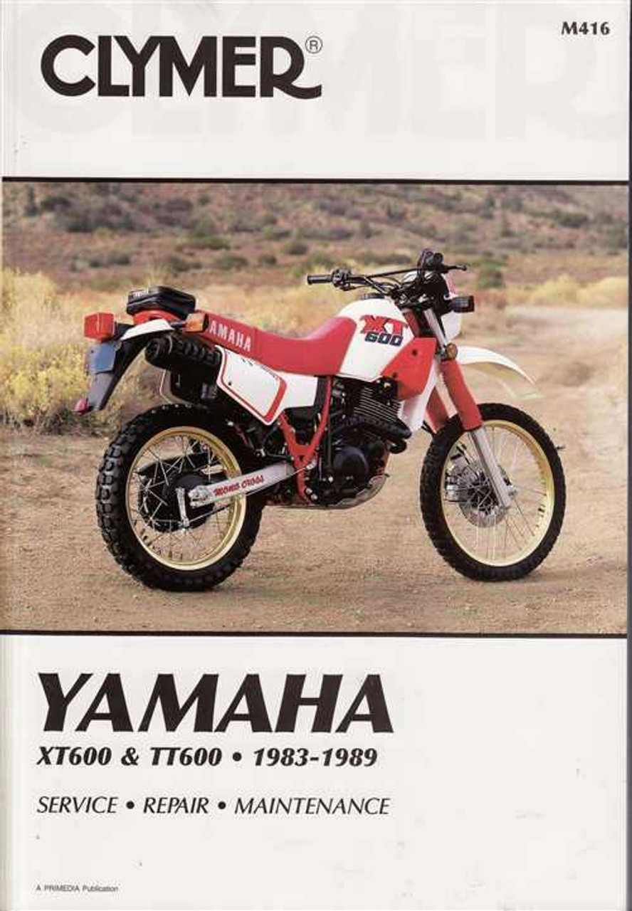 Yamaha Xt600 Amp Tt600 1983 1989 Workshop Manual