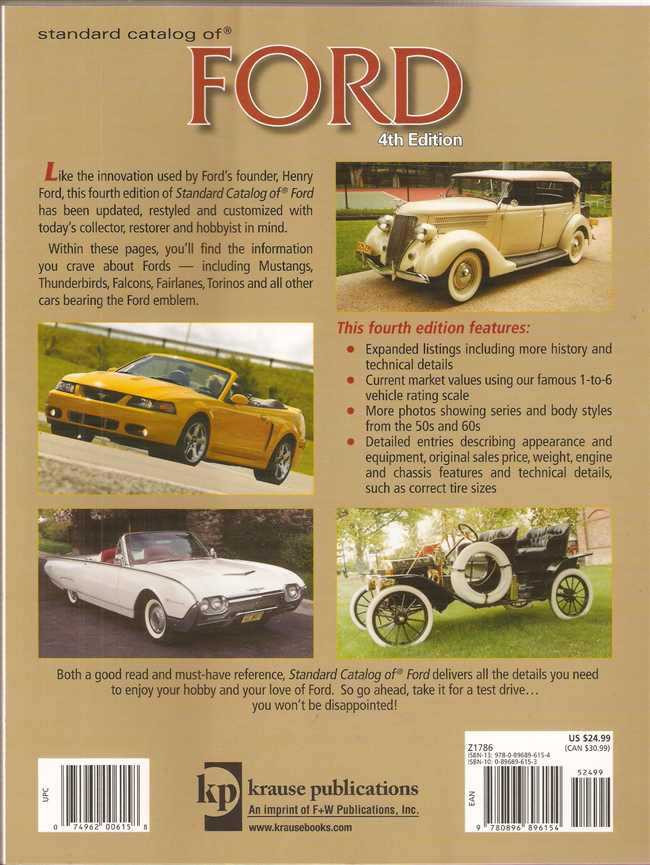 Standard Catalog of Ford