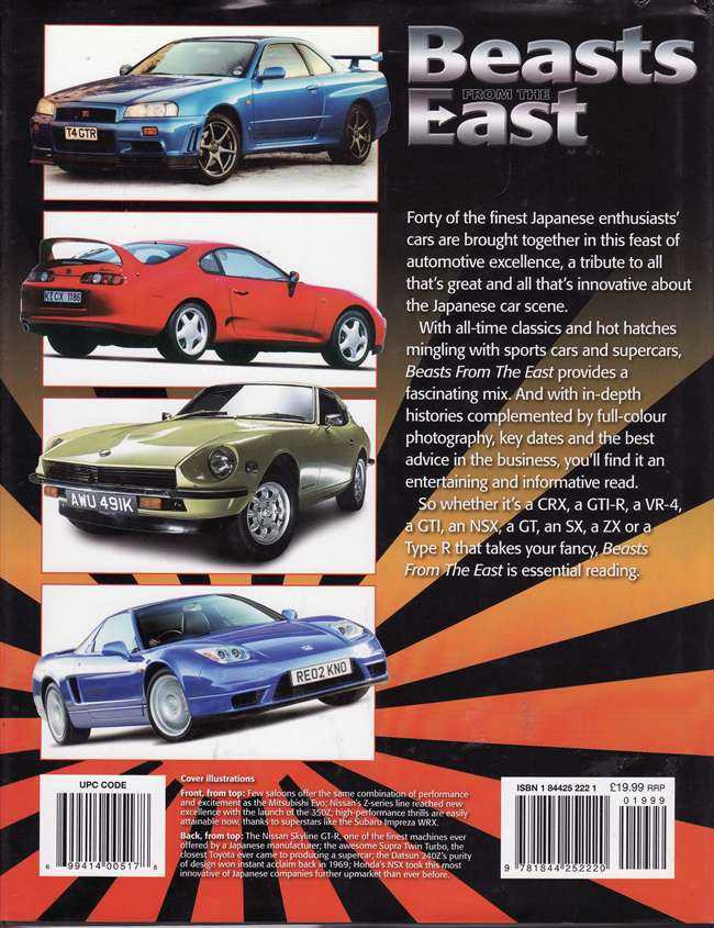 GTRカタログ Beast From The East: Japan's Ultimate Performance Cars