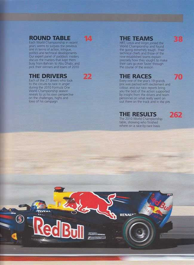 The Official Formula Season Review 2010 - Main Image