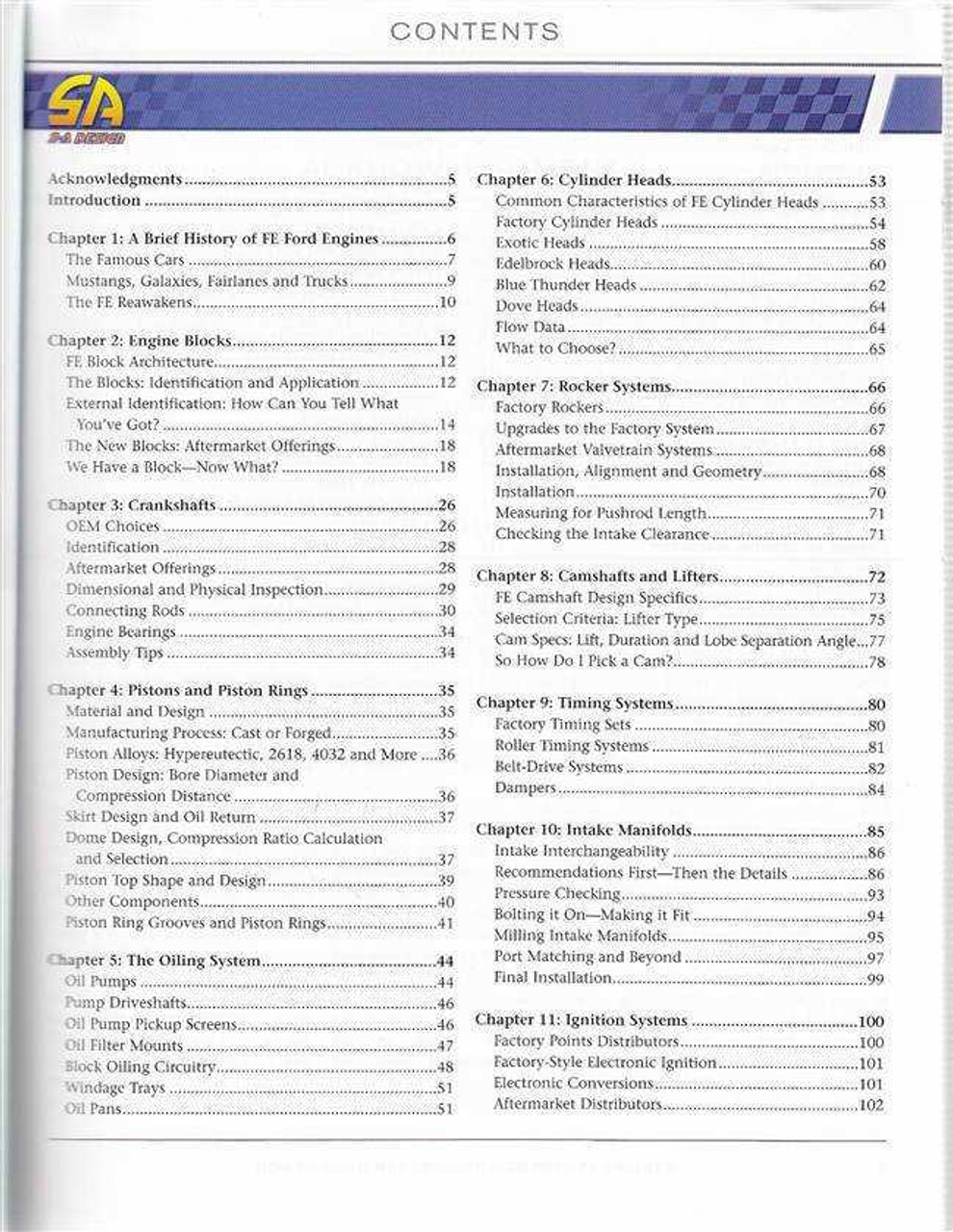 FORD FE ENGINE REBUILD BOOK V8 RABOTNICK 390 428 427 352