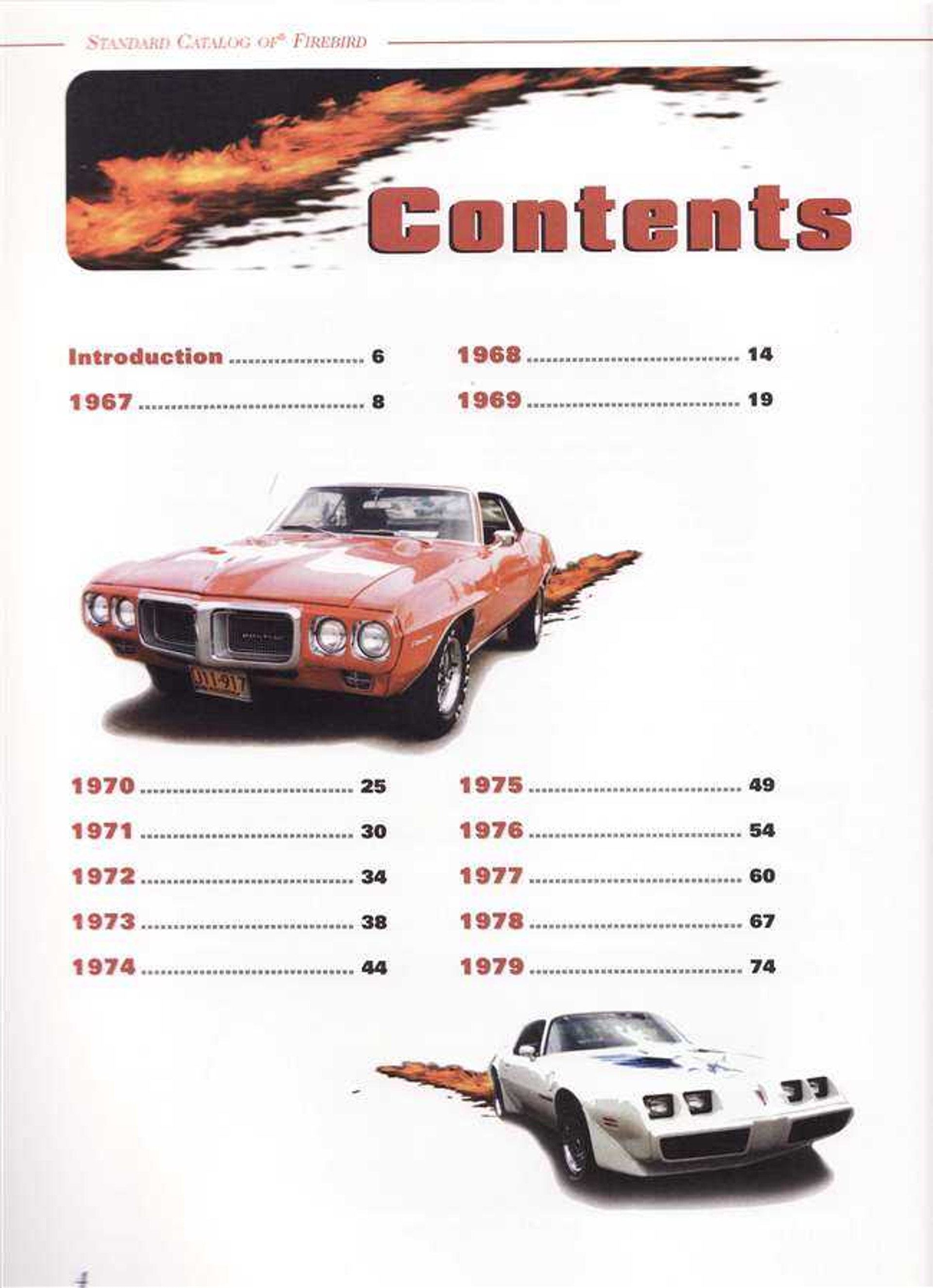 Standard Catalog of Pontiac Firebird 1967 2002