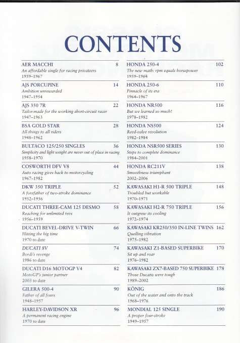 Classic Motorcycle Race Engines (Kevin Cameron)