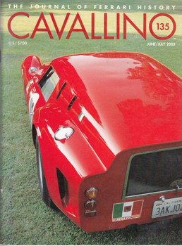 Cavallino The Enthusiast's Magazine of Ferrari Number 135 June/July 2003
