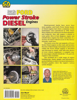 How to Rebuild Ford Power Stroke Diesel Engines 1994 - 2007 Back Cover