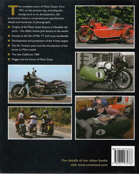 Moto Guzzi The Complete Story Back Cover