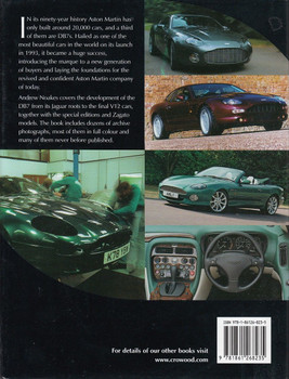 Aston Martin DB7 - The Complete Story Back Cover