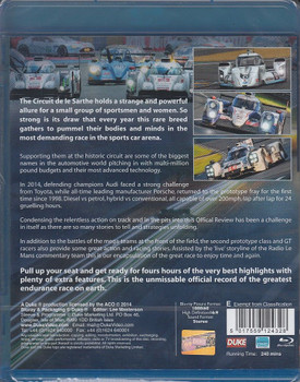 Le Mans 2014: The Official Review bluray back