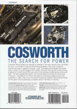 Cosworth: The Search For Power 5th Edition back