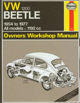 VW Beetle 1200 1954-1977 Owners Workshop Manual Haynes - front