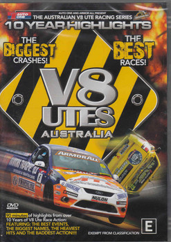 The Australia V8 Ute Racing Series - 10 Year Highlights DVD - front