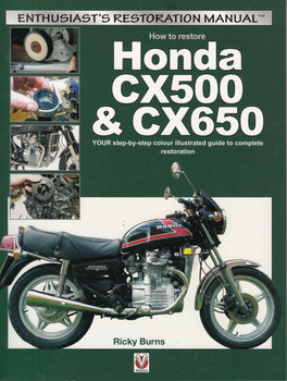 How to restore Honda CX500 & CX650: Enthusiast's Restoration Manual - front