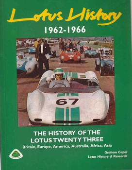 Lotus History: The History Of The Lotus Twenty Three - front