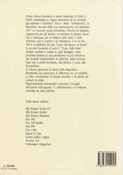 Autobianchi Bianchina (Italian Text) ( 9788879110945) - back