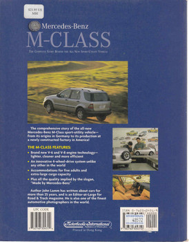 Mercedes-Benz M-Class: The Complete Story Behind The All-New Sport-Utility Vehicle (9780760304310 - back