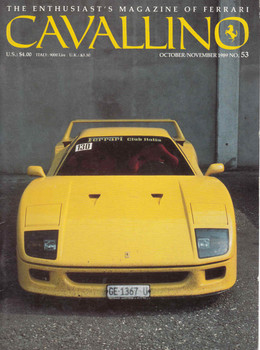 Cavallino The Enthusiast's Magazine of Ferrari Number 53 (CAV53)