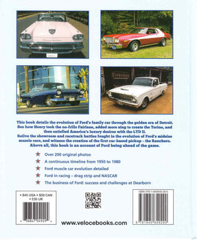 Ford Midsize Muscle: Fairlane, Torino & Ranchero V8 Dynamite 1955-1979 (9781845849290) - back