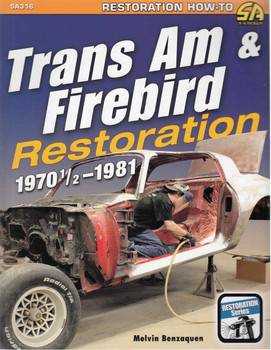 Trans Am & Firebird Restoration 1970 1/2 - 1981 (9781613251720) - front