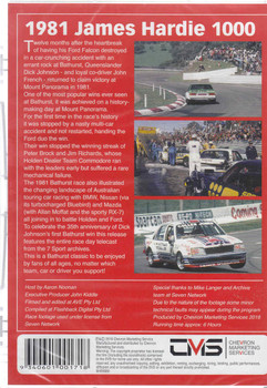 Magic Moments Of Motorsport : Bathurst 1981: James Hardie 1000 DVD (9340601001718) back