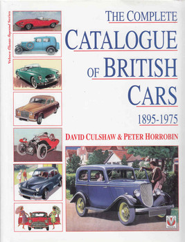The Complete Catalogue Of British Cars 1895 - 1975 (9781874105930)