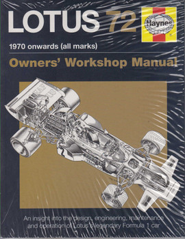 Lotus 72 1970 onwards (all marks) Owners' Workshop Manual (Paperback Edition) (9780857338471
