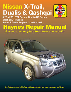 Nissan X-Trail, Dualis,  Qashqai 2007-2018 Workshop Manual