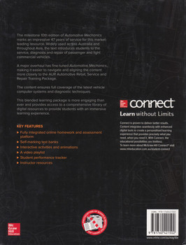 Automotive Mechanics 10th Edition (9781760421502)