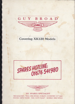 Jaguar XK120 Parts Catalogue