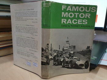 Famous Motor Races (1963, 1st ed, Rodney Walkerley, Hardcover)