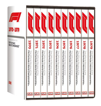 F1 1970 - 1979 - The Official Reviews of the FIA Formula One World Championship 10 DVD Box Set