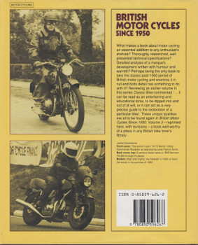 British Motor Cycles Since 1950 Volume 3 (9780850596267)