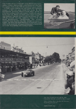 Vanwall - The Story Of Tony Vandervell And His Racing Cars (Denis Jenkinson & Cyril Posthumus) 1st Edn. 1975 (9780850591699)