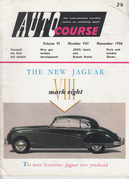 Autocourse Volume VI  Number VIII  November 1956 (Paperback)