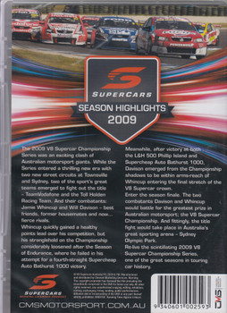 2009 Supercars Season Highlights DVD (9340601002593)