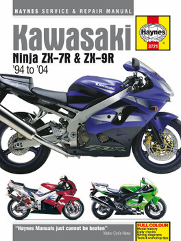 Kawasaki ZX600 (ZZ-R600, Ninja ZX-6) 1990 - 2006 Workshop Manual