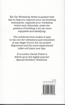 Kit Car Workshop Notes - Tips for Better Kit Car Building (Derek Fisher) (9780957645080)