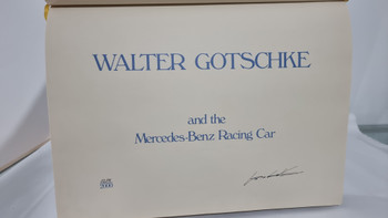 Walter Gotschke and the Mercedes-Benz racing car - Twenty-nine paintings of Mercedes-Benz racing cars