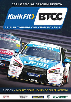 BTCC 2021 Official Season Review (2 Disc) DVD (5017559134242)