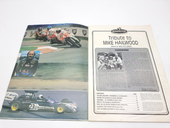 Tribute to Mike Hailwood (Official Programme)
